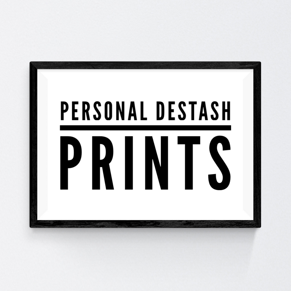 PERSONAL DESTASH (non stitch n fabrics prints)