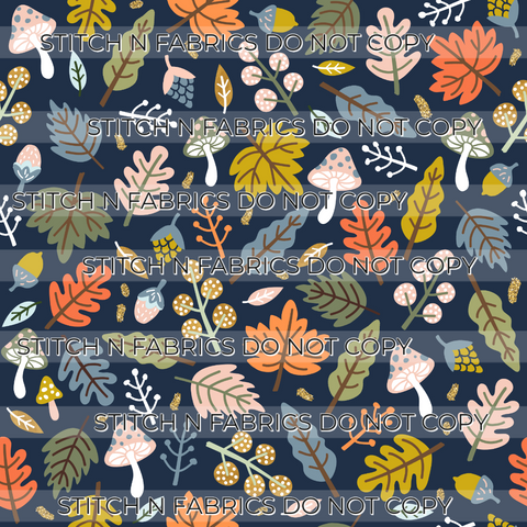 PREORDER FALL FLORAL ON NAVY