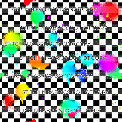 PREORDER CHECKERED SPRAY PAINT