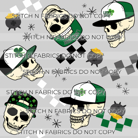 PREORDER CHECKERED ST PADDY SNAPBACK SKELLY