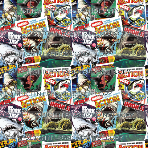 PREORDER COMIC SHARK COVERS