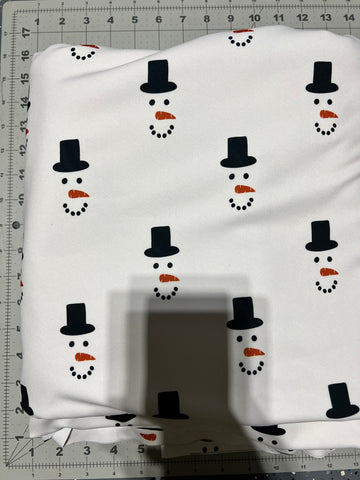 RETAIL- POLY LYCRA SNOWMAN (can be continuous)