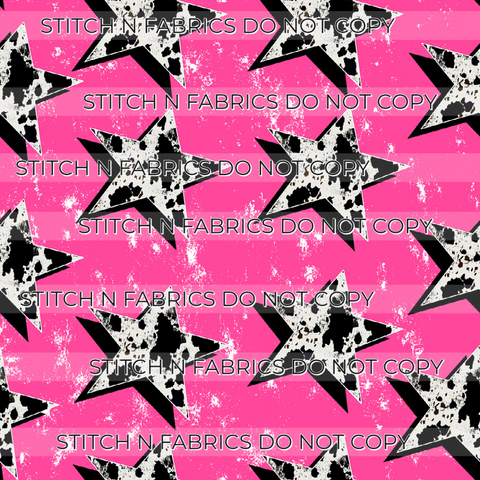 PREORDER PINK COW STARS