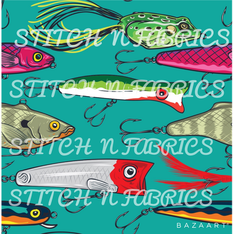 PREORDER FISHING LURES TEAL