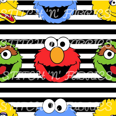 PREORDER MUPPETS ON STRIPES