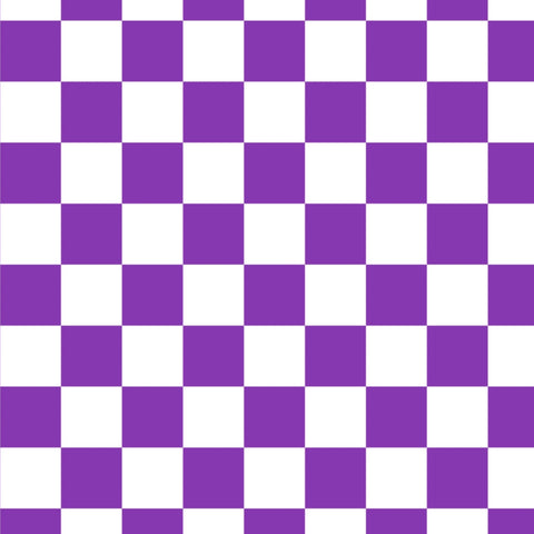 PREORDER PURPLE AND WHITE CHECKERS