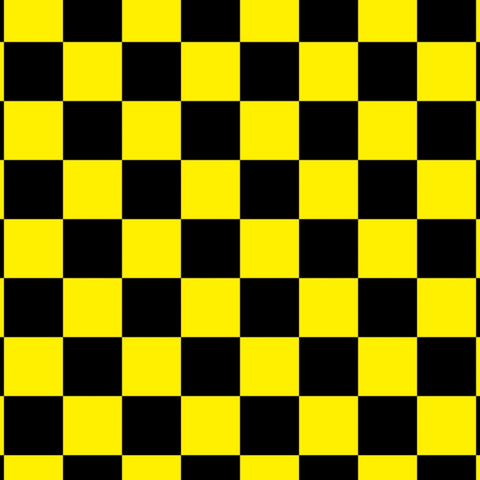 PREORDER NEON YELLOW CHECKERS